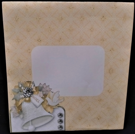 Christmas Bell - Easel Card Mini Kit by Margarette Blakeborough