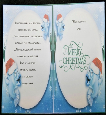 Sending Christmas Fishes by Margarette Blakeborough