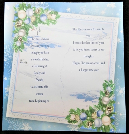 Gorgeous Pair Of Dogs In Winter Hats 8x8 Mini Kit by Margarette Blakeborough