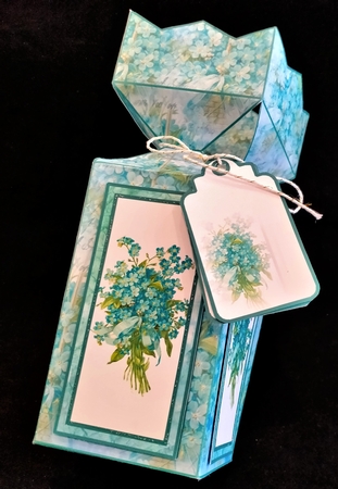 CB Forget-me-nots by Margarette Blakeborough