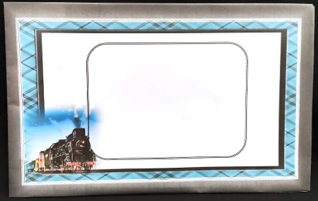 Steam Train Mini Kit & Pyramage with Birthday Ages by Margarette Blakeborough