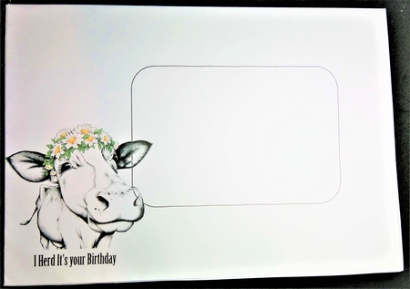 I HERD Its Your Birthday! 8x8 by Margarette Blakeborough