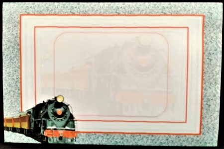 Steam Train Topper  For Birthday Or Fathers Day by Margarette Blakeborough
