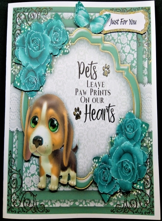 Puppy Love Card Kit by Margarette Blakeborough