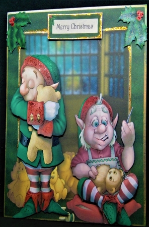 Fabulous Christmas Elves Bumper Kit by Margarette Blakeborough