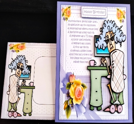 8x8 Stella about computer language mini kit by Margarette Blakeborough