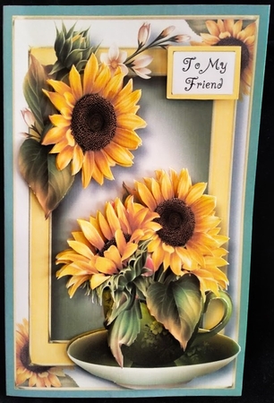 Teacup, Saucer & Flowers Bumper Kit 1 by Margarette Blakeborough