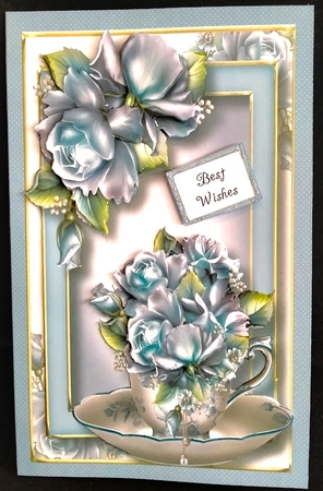 Teacup, Saucer & Flowers Bumper Kit 1 by Margarette Blakeborough