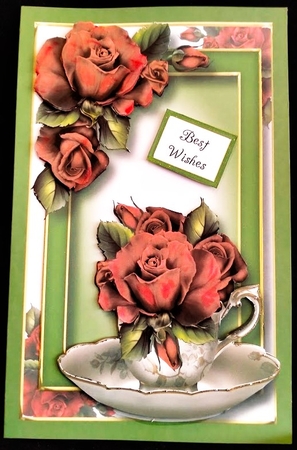 Teacup, Saucer & Flowers Bumper Kit 1 by Margarette Blakeborough