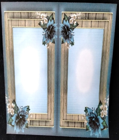 Dahlia Butterfly Trio QUICK TOPPER Bumper Kit by Margarette Blakeborough