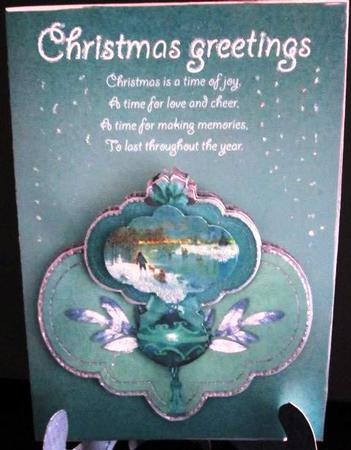 Peppermint Ice Large 3D Topper Sheet by Margarette Blakeborough