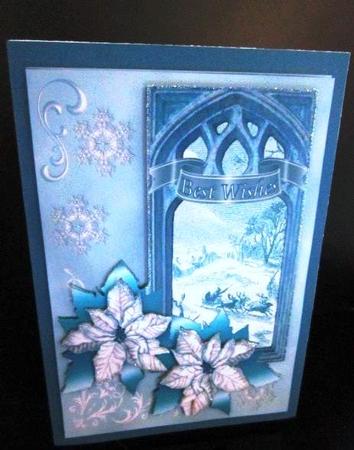Santa Through the Window by Margarette Blakeborough