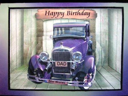 Vintage Car by Margarette Blakeborough