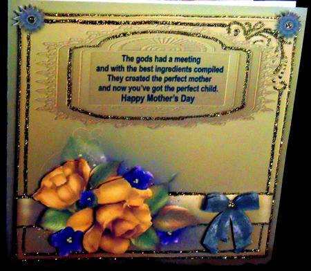 Yellow Roses for Mothers Day by Margarette Blakeborough