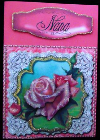 Lovely Edwardian Roses on Stunning Lace by Margarette Blakeborough