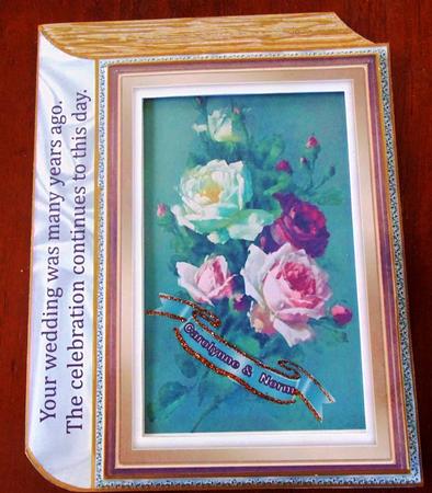 Pretty Wild Roses, Folded Book by Margarette Blakeborough