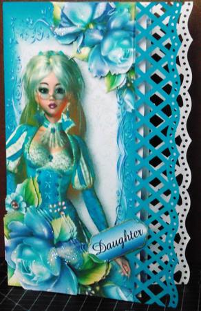 Beautiful Bella Mia - Dl + Plaque + Decoupage by Margarette Blakeborough