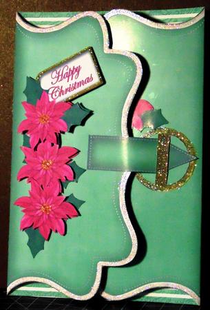 Sleeping Santa Mint Buckle Bracket Mini Card Kit by Margarette Blakeborough