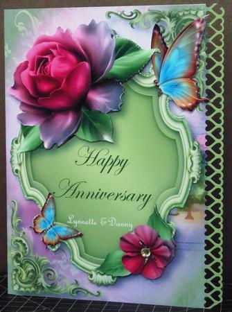 Pretty Rose Topper and Plaque by Margarette Blakeborough