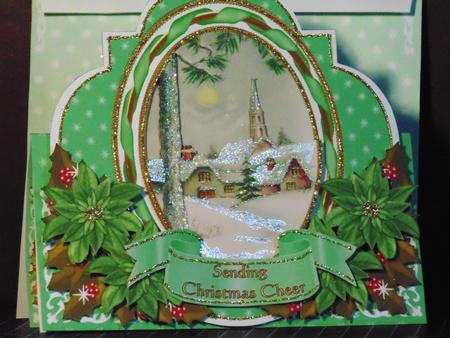 Village Pub Shaped Over 3D Mini Card Kit by Margarette Blakeborough