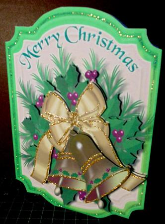 Print, Cut, and Fold Christmas Bells by Margarette Blakeborough