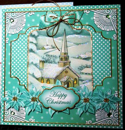 New Teal Church Special 8in Tag N' Envelope Kit by Margarette Blakeborough