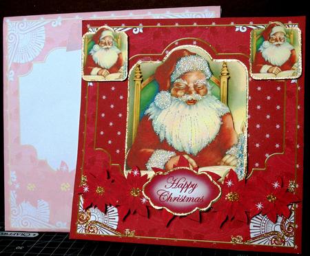 Santa Special 8in Tag N' Envelope Kit by Margarette Blakeborough