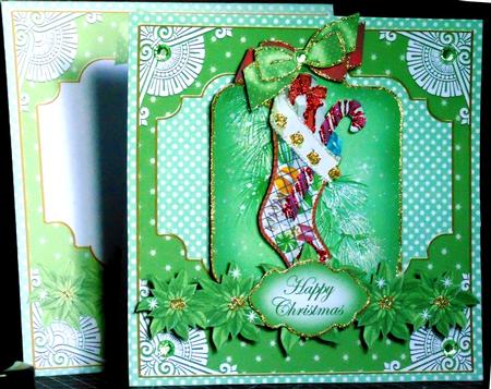 Christmas Stocking Special 8in Tag N' Envelope Kit by Margarette Blakeborough