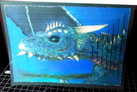 Dragons Flight A5 Pyramage Card Kit by Margarette Blakeborough