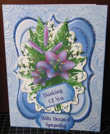 Beautiful Card for Get Well, Sympathy, or Birthdays by Margarette Blakeborough