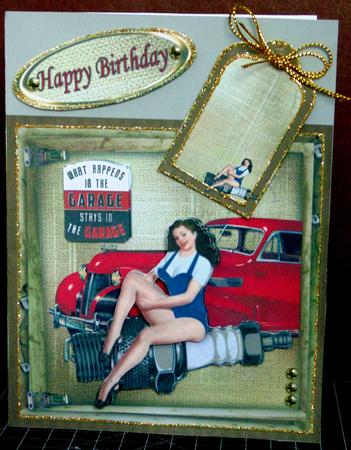 8x8 a Little Spark for the Men Mini Kit by Margarette Blakeborough