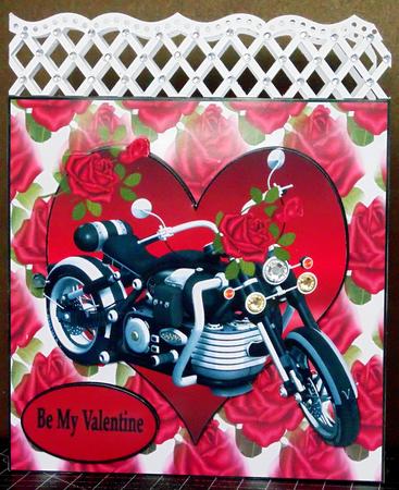 Bikes and Roses by Margarette Blakeborough