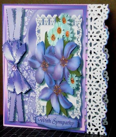 Beautiful Clematius and Daisy's by Margarette Blakeborough