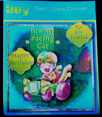 Luv My Racing Car by Margarette Blakeborough