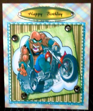 Chico's Chopper, Burning Up the Rubber by Margarette Blakeborough