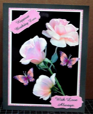 3 Beautiful Roses for You by Margarette Blakeborough