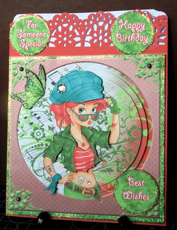 Mini Kit- a Girl Called Rebel- for Lots of Occasions #4 by Margarette Blakeborough
