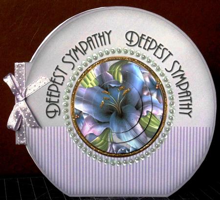 Winter Lilies Pyramage - Deepest Sympathy by Margarette Blakeborough