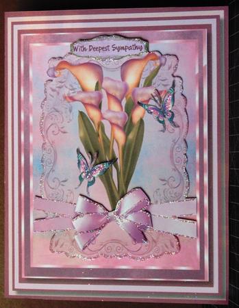 Sympathy, Topper with Verse  by Margarette Blakeborough