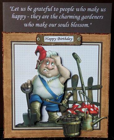8x8 #1 Gardener Mini Kit by Margarette Blakeborough