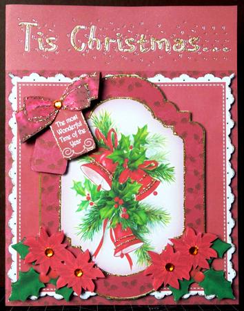 Cerise Bells Wonderful Time 6in Christmas Step by Step by Margarette Blakeborough