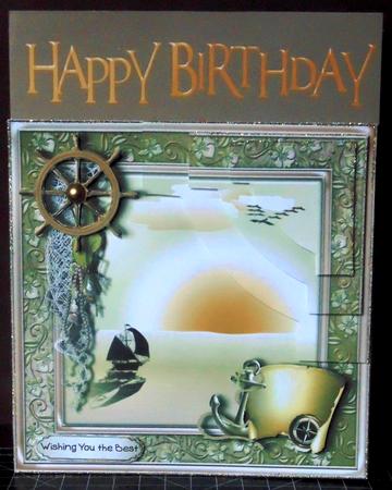 Sailing at Sunset Corner Stacker Mini Kit 2 by Margarette Blakeborough