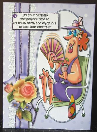 Tess Relax and Enjoy Your Birthday by Margarette Blakeborough
