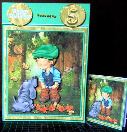 Mini Kit - Autumn Joy- Boy from 4-7yrs #3 by Margarette Blakeborough
