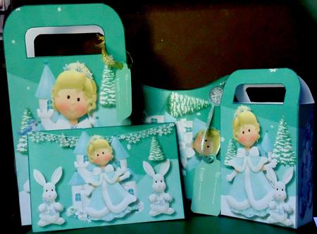 Mini Kit, Snow Princess Gift Bag Set  by Margarette Blakeborough