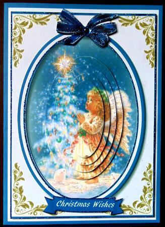 Lovely Pyramid Praying Angel by Margarette Blakeborough