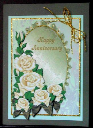 Elegant Anniversary Rose by Margarette Blakeborough