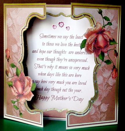 Fwg Pink Roses (mothers Day) by Margarette Blakeborough