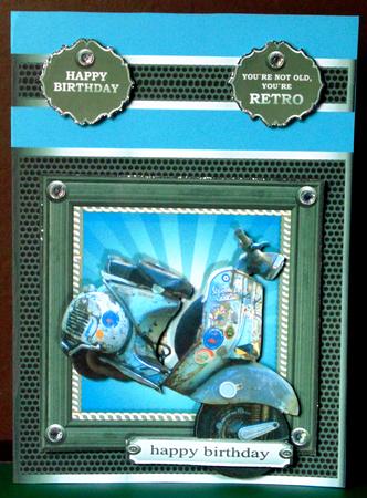 You're Not Old, You're Retro (vesparetro) by Margarette Blakeborough