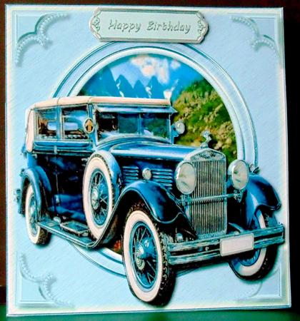 Luxurious Blue Classic  by Margarette Blakeborough